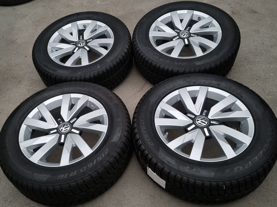 Koła Zimowe Alu z czujnikami 16" VW Passat B8 T-Roc 5x112 SuperStan