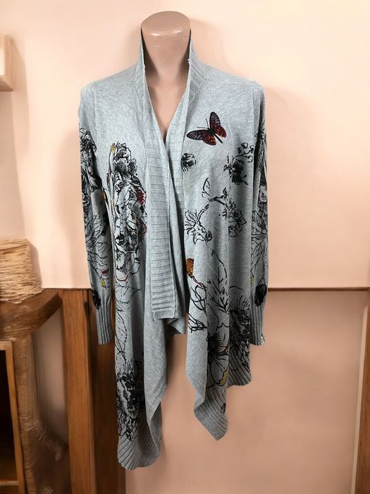 Desigual roz. S damska narzutka cape