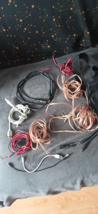 Kable coaxial głośnikowe internetowe przedłużacz USB    saszetka