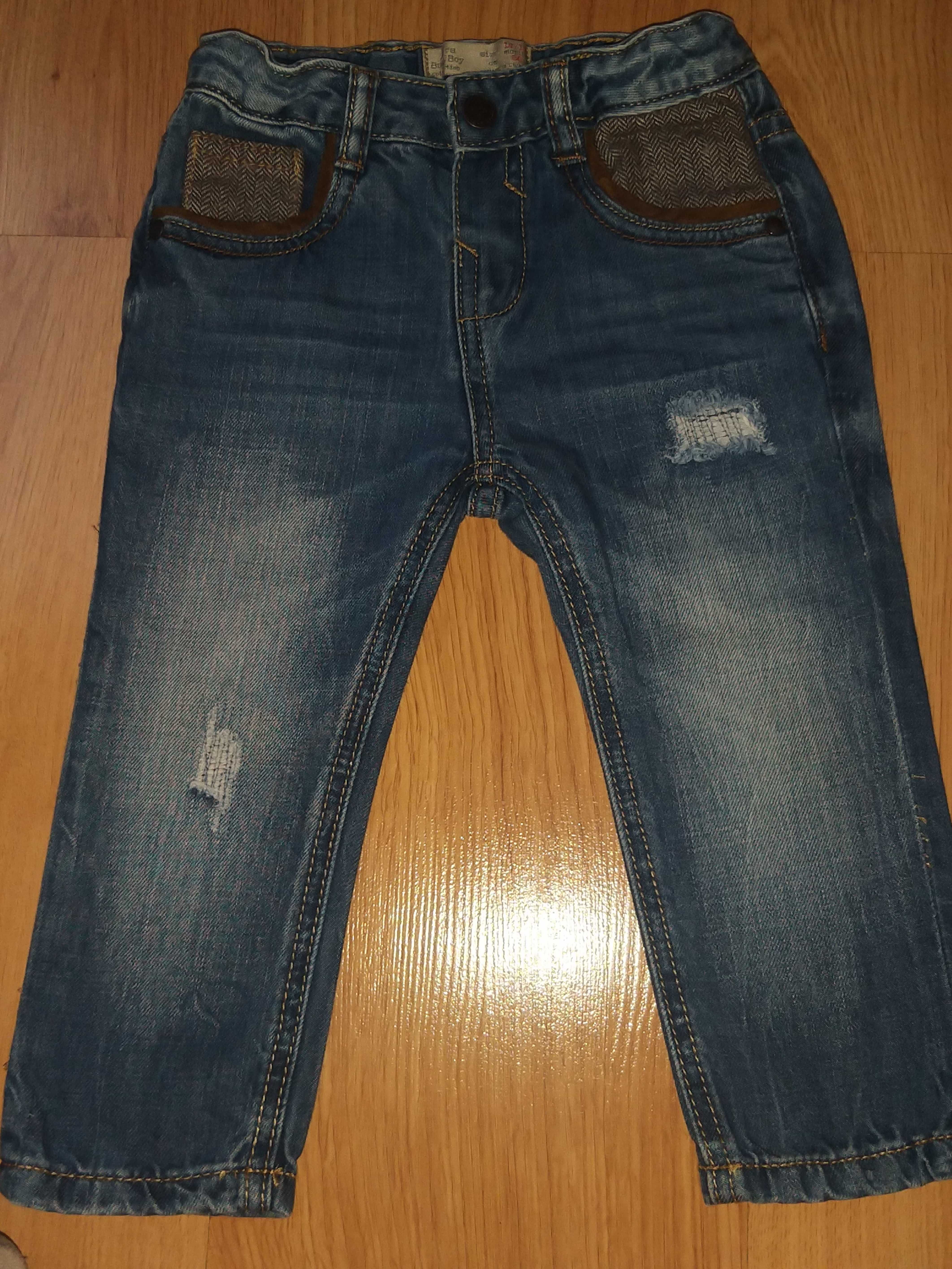 Spodnie Jeansy Zara Baby Boy 86