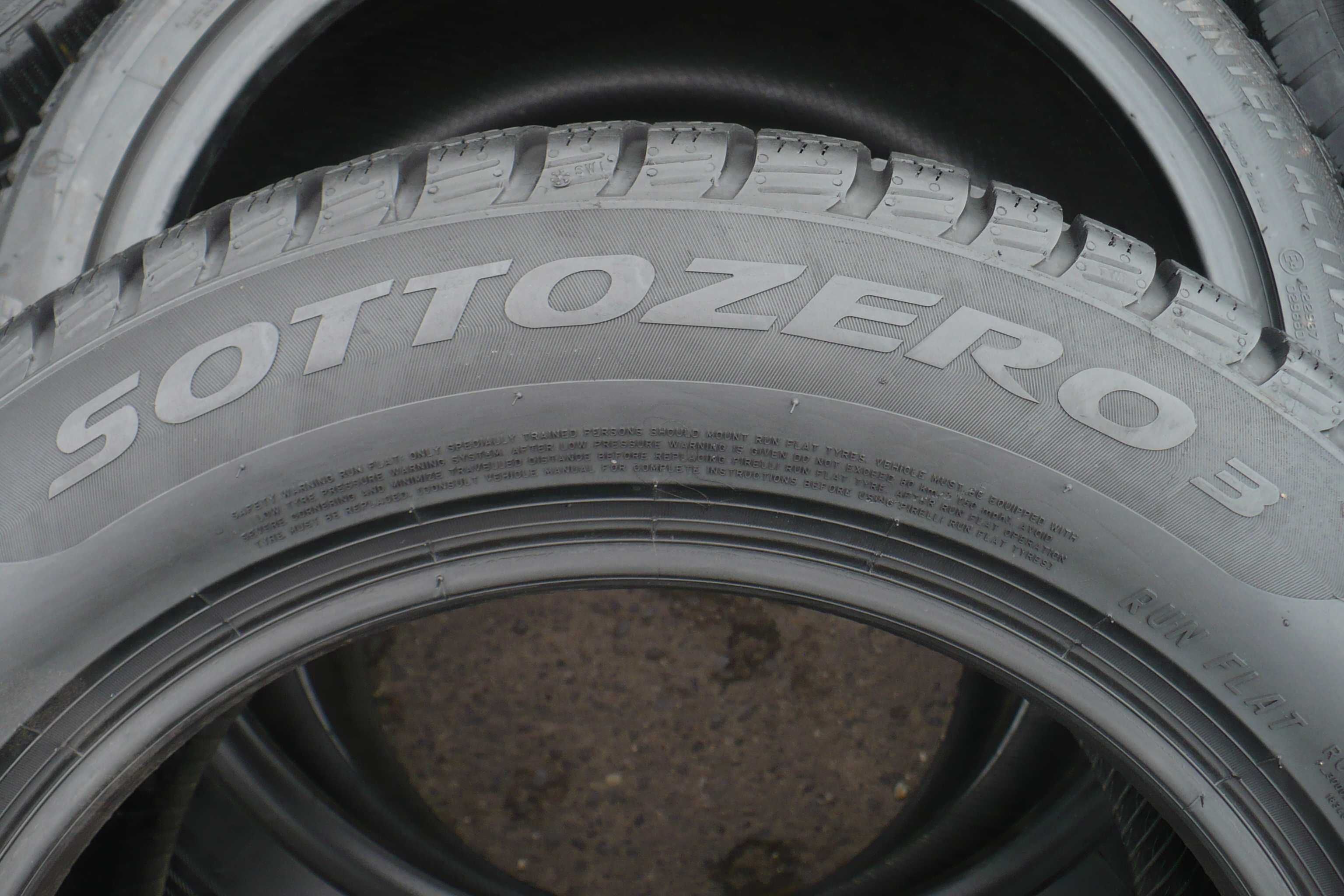 Opony Pirelli SottoZero3 225/55R16 95H RSC 6,5mm ZIMA 1szt.