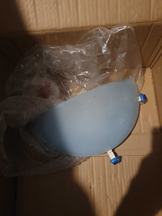 Kinkiet półokragły - 3 sztuki