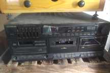 Amplituner/odtwarzacz Cd tape aux Universum