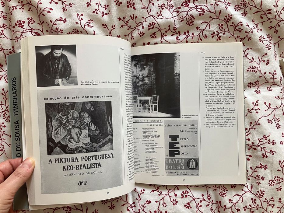 "Ernesto de Sousa - Itinerários", de J. C. Rocha e C. Gentil-Homem