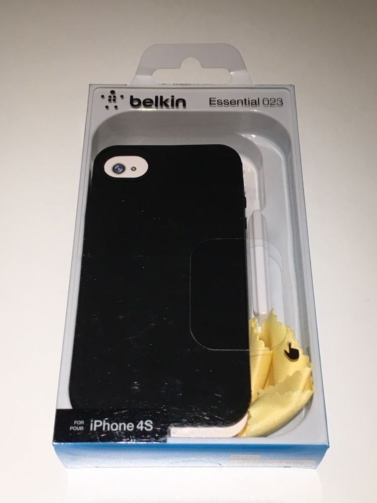 Capa para iPhone 4/4S em silicone Belkin - NOVO