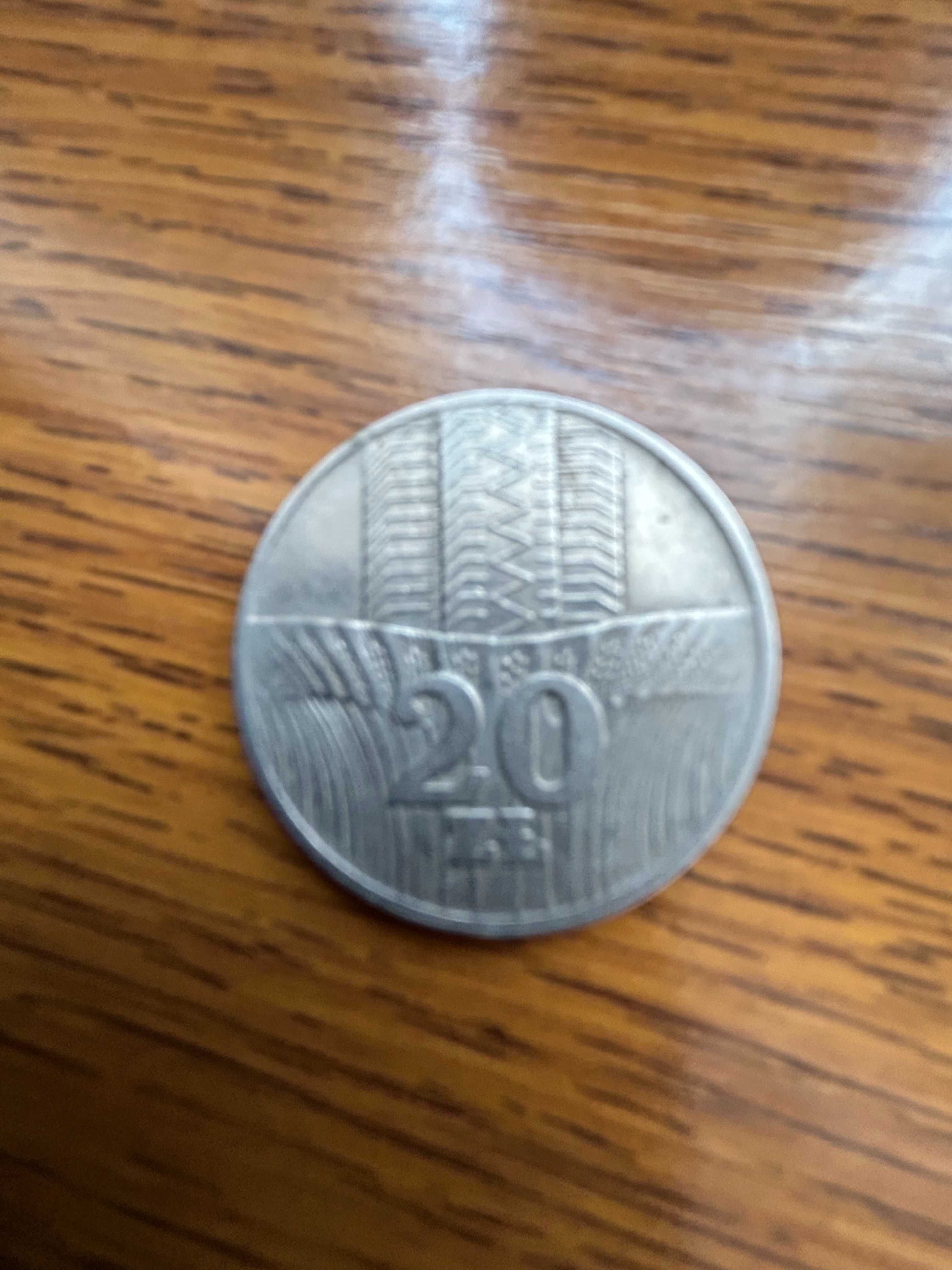 Moneta polska 20 zł z 1976 r.