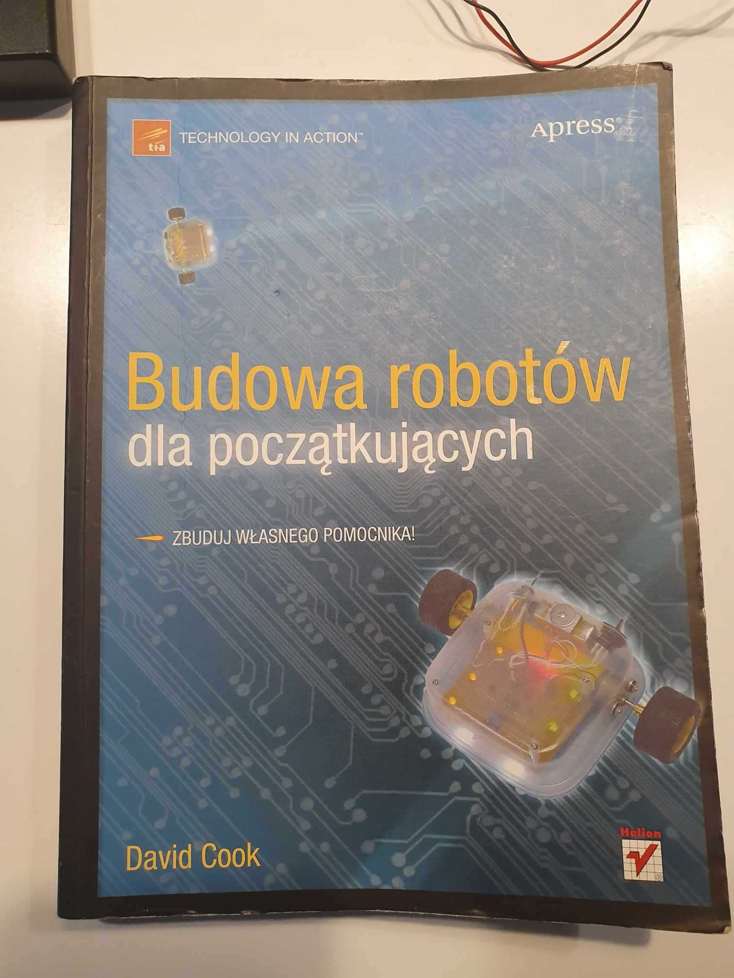 Budowa Robotów Dla Początkujących Książka + Części do złożenia robota