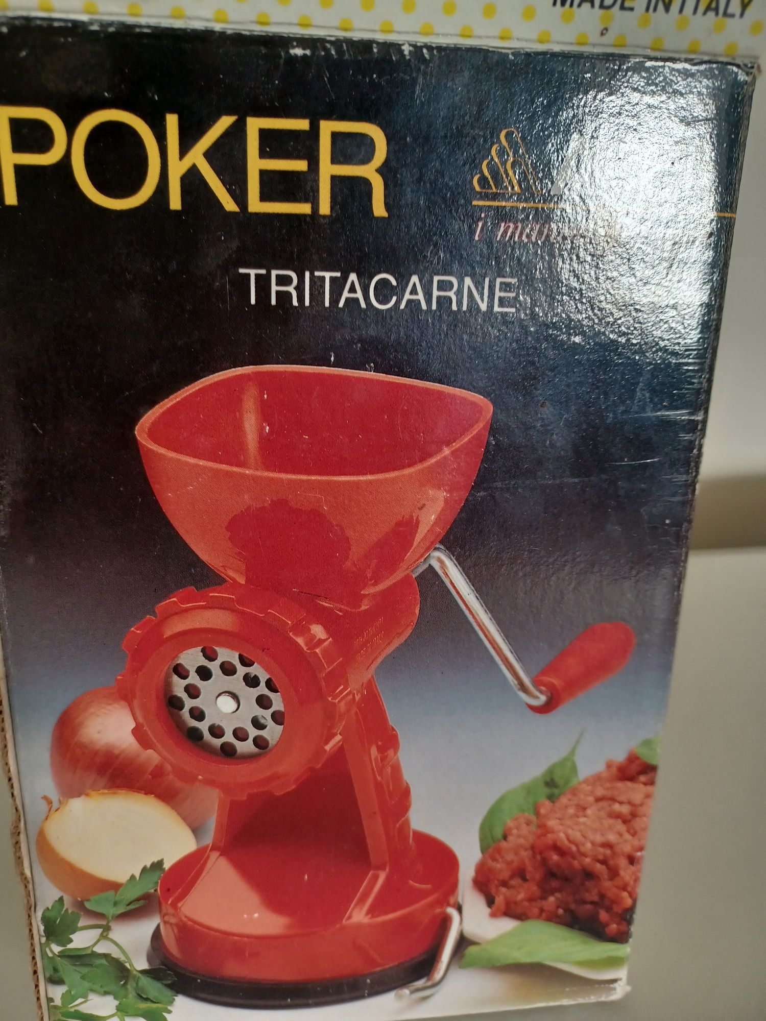 Picadora manual.