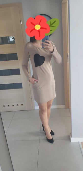 Lekka, bawelniana sukienka