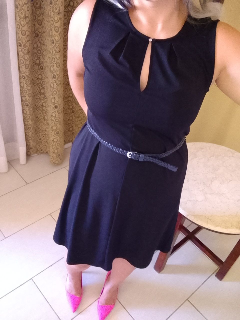 Sukienka z paskiem S 36 H&M