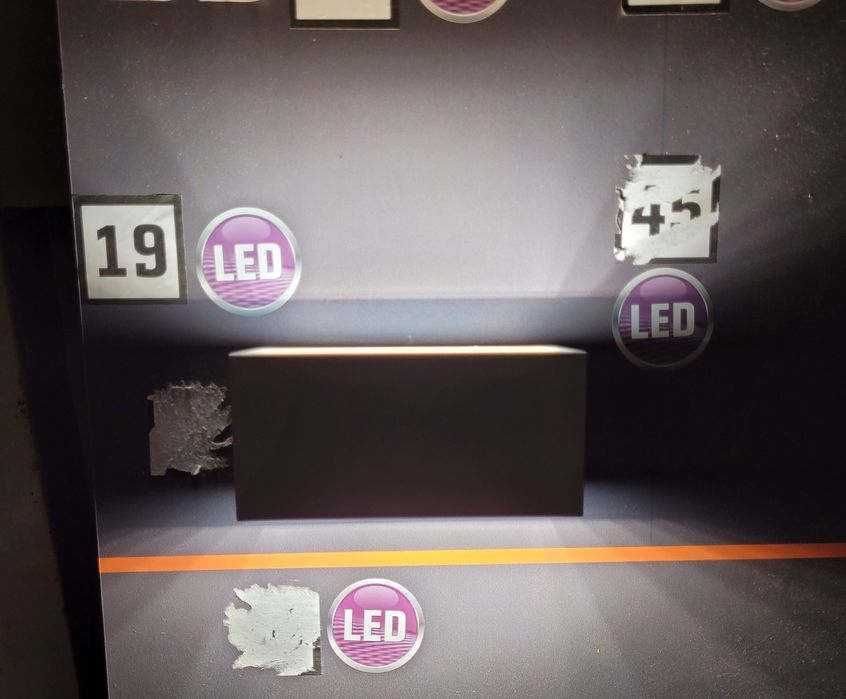 Kinkiet zewnętrzny lampa 3szt