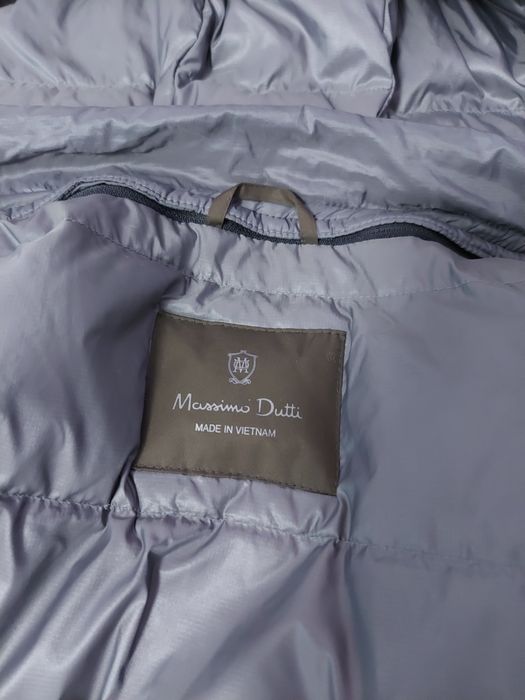 мужской пуховик massimo dutti