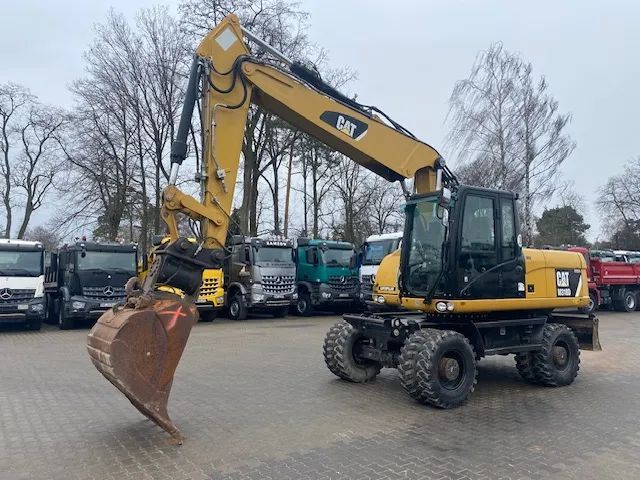 Caterpillar CAT M318D koparka kołowa 18 ton, z Niemiec  3640 nr ref, CAT M318D koparka kołowa 18 ton 2012 rok
