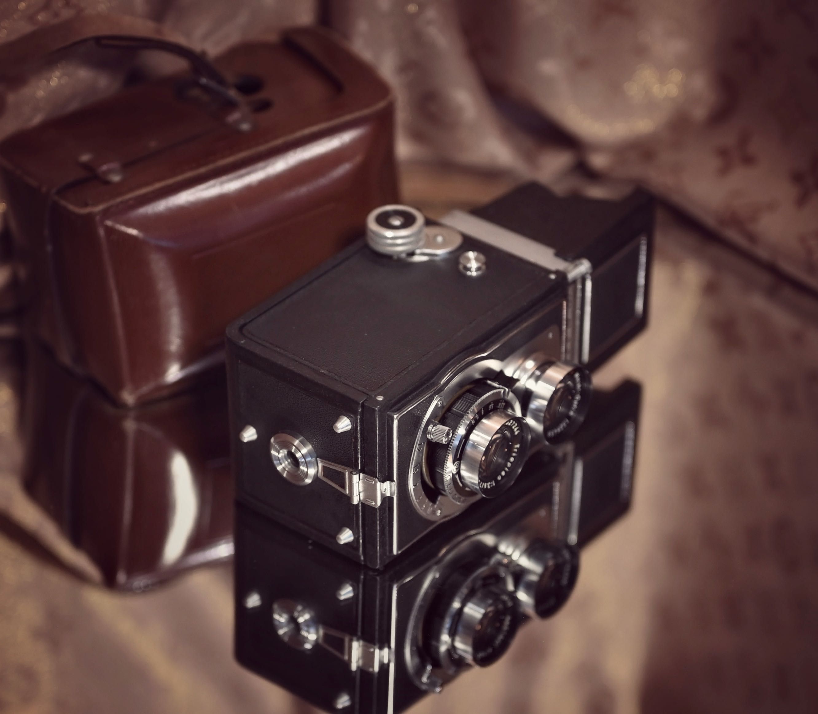 Retro kultowa Reflekta II Trioplan 1950 VINTAGE