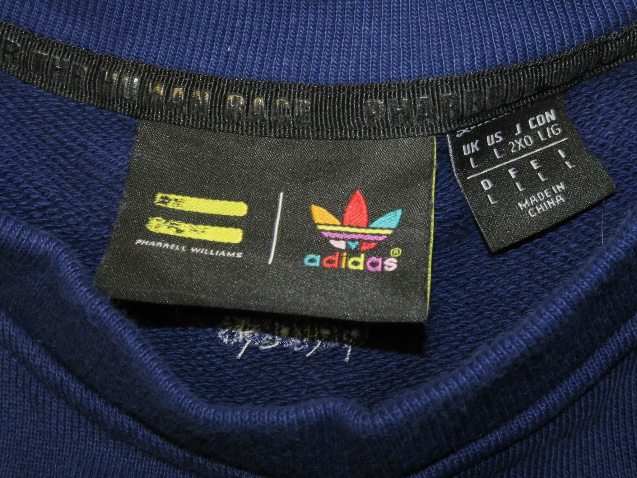 Adidas kolaboracja Pharell Williams bluza crewneck limited L