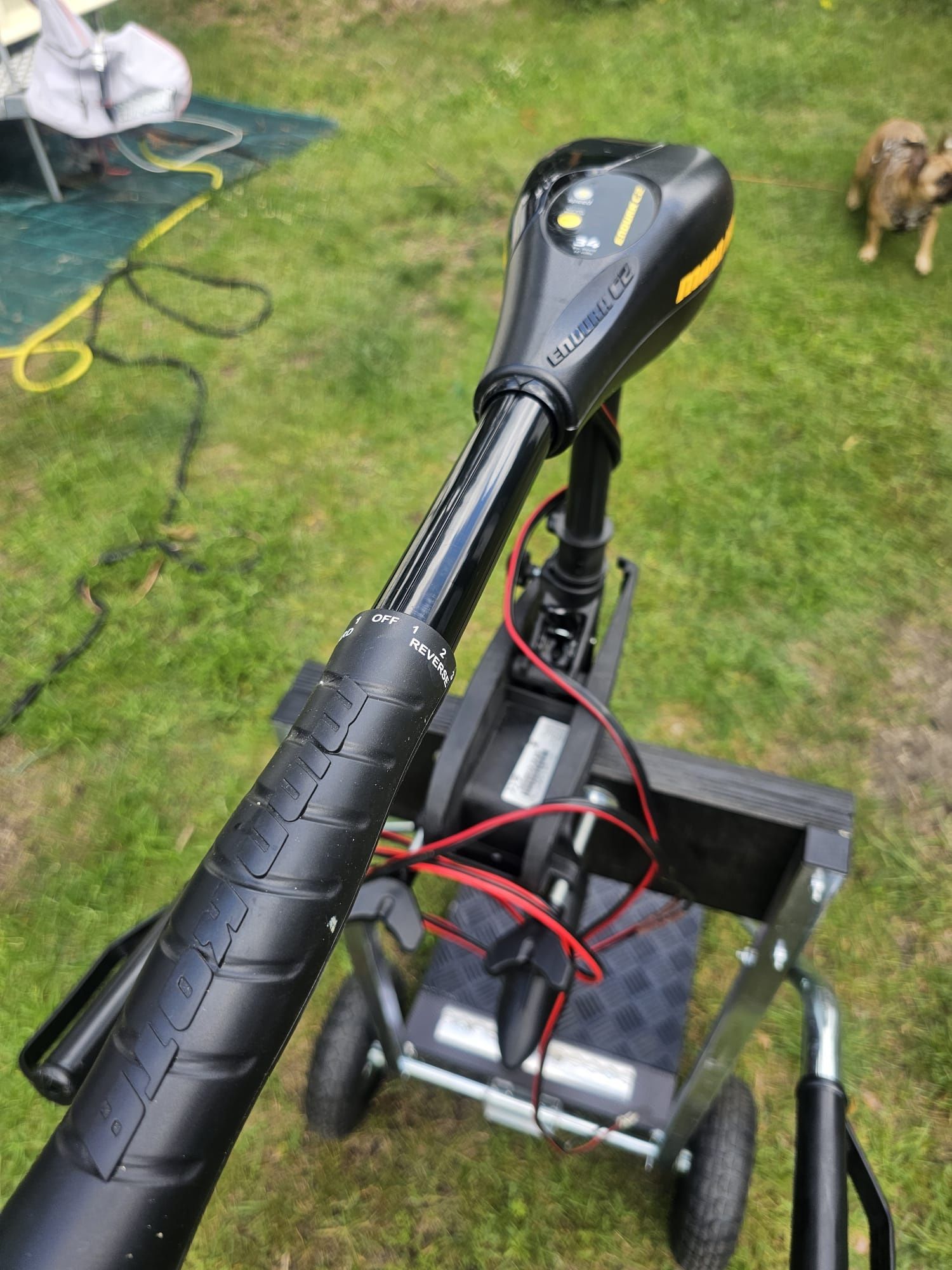 Minn kota 34 lbs silnik elektryczny wędkarski do łódki pontonu