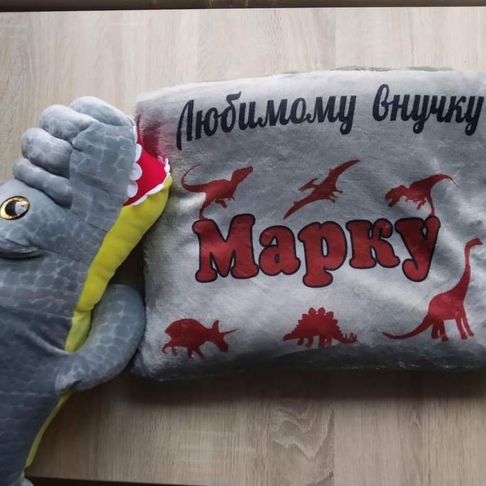Іменний плед іграшка подушка. Именной плед игрушка подушка 3 в 1