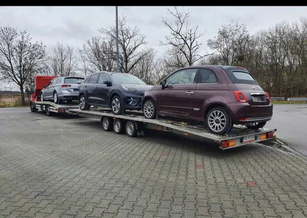 TRANSPORT Samochodów Wrocław Legnica Lubin Rawicz Leszno Poznań