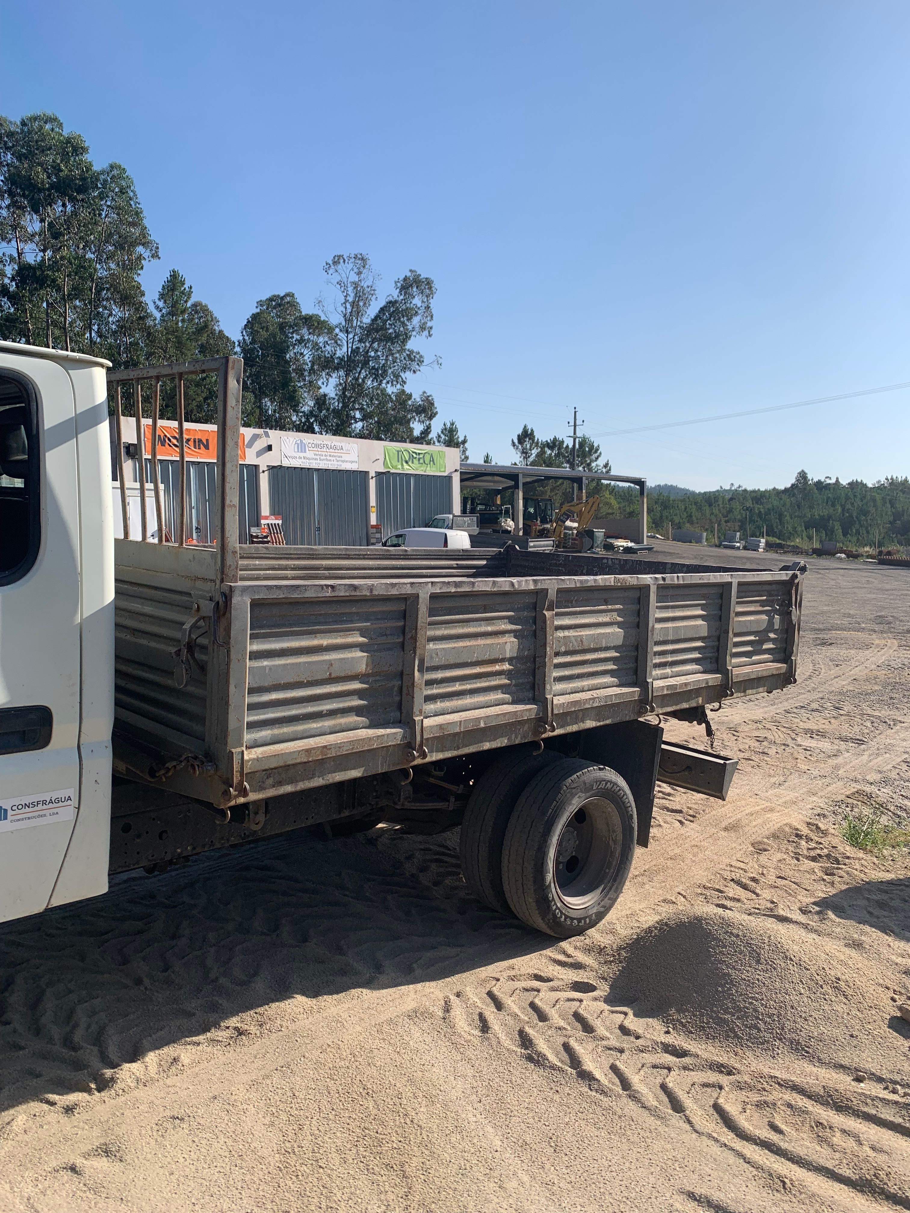 Mitsubishi fuso canter com báscula dupla