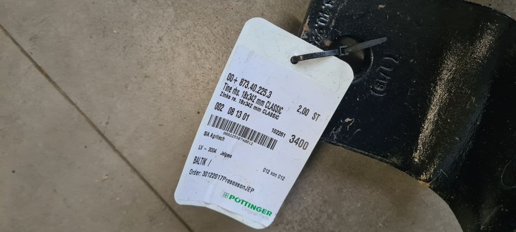 Ząb roboczy brony aktywnej Póttinger Landsberg 873.402253N oryginał