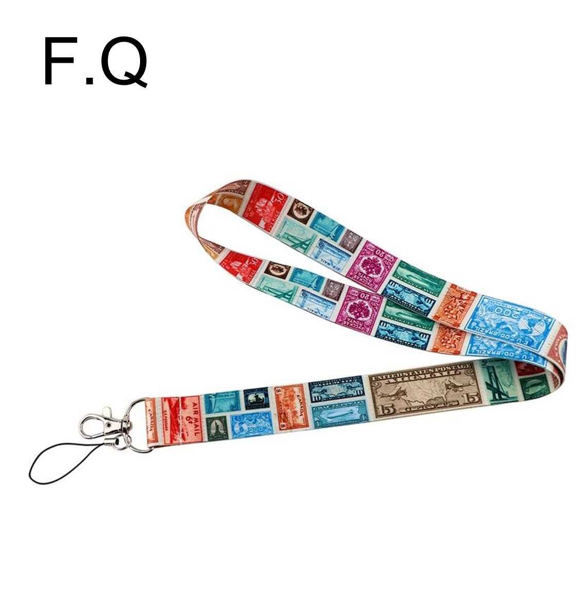 Lanyard fita pescoço Selos, Música; Livros