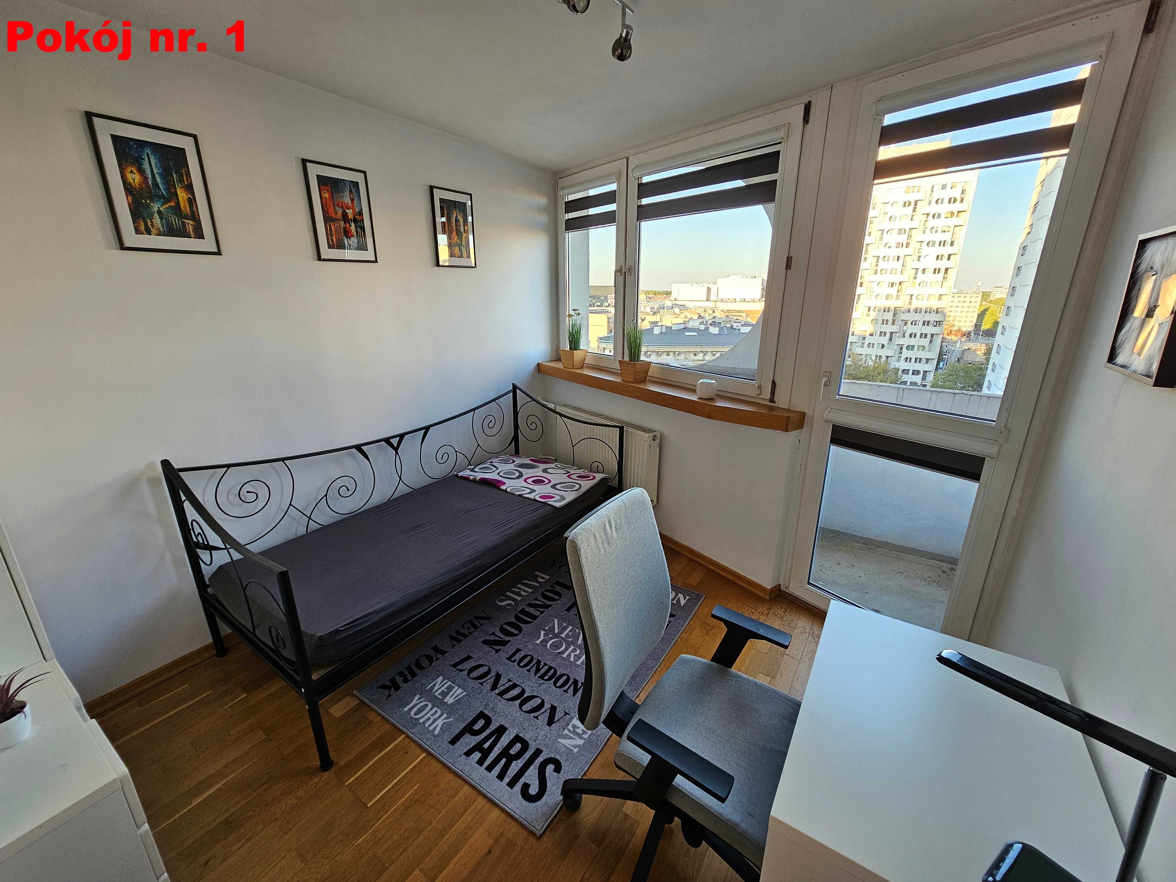 Mieszkanie 3 pokoje 55m2 dla 3-4 osób, pl. Grunwaldzki, 7p. od 1.08