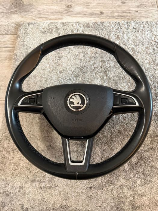 Kierownica multi + airbag skoda octavia 3 fl 2019 rok