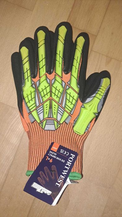 Luvas de Impacto DX VHR PORTWEST - Proteção MÁXIMA