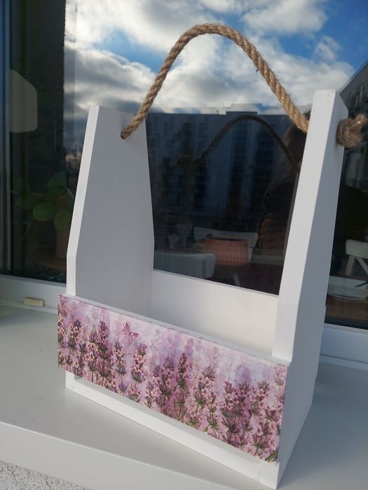 skrzynka/box na prezenty - lawenda