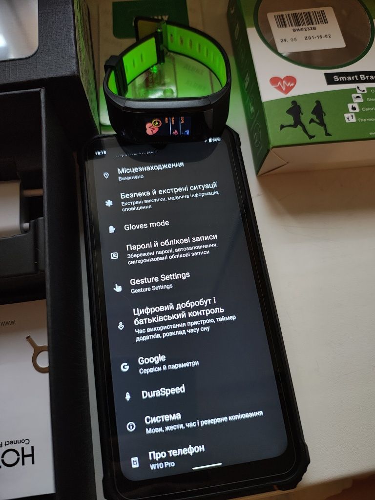 Захищений Смарт Hotwav W10Pro 6/128GB акум 15000мАч IP69 NFC  новий!!