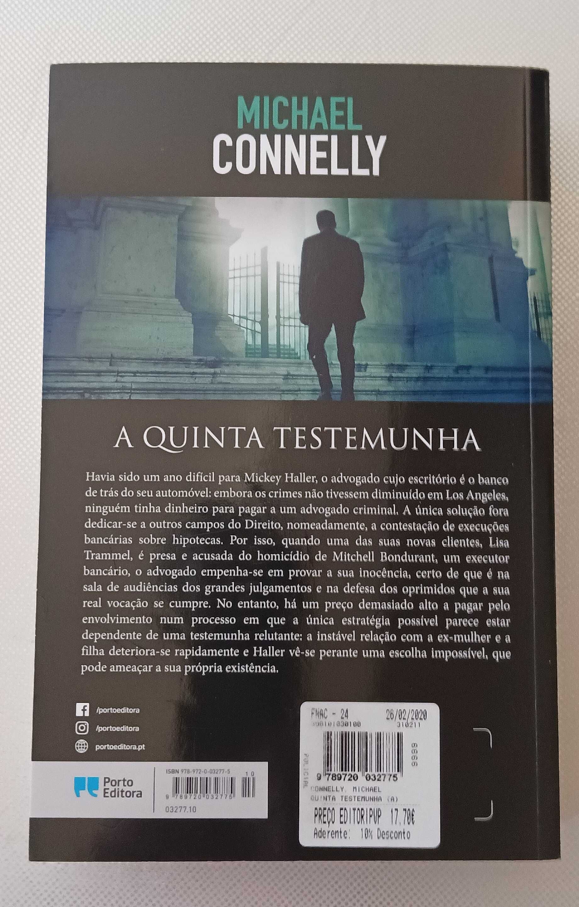 A quinta testemunha Michael Connelly