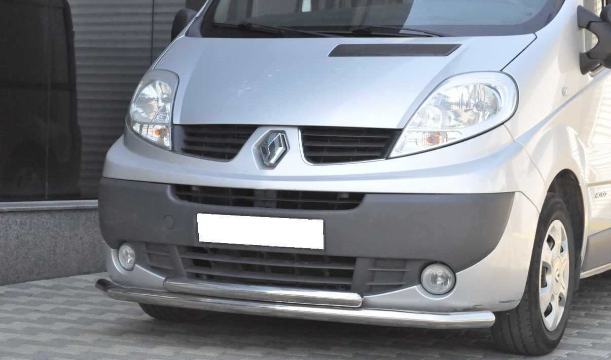 Защита переднего  бампера Ус   Renault Trafic 2003+ 2014+ Кенгурятник