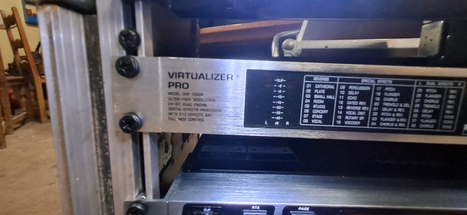 Rack de processamento de sinal como nova