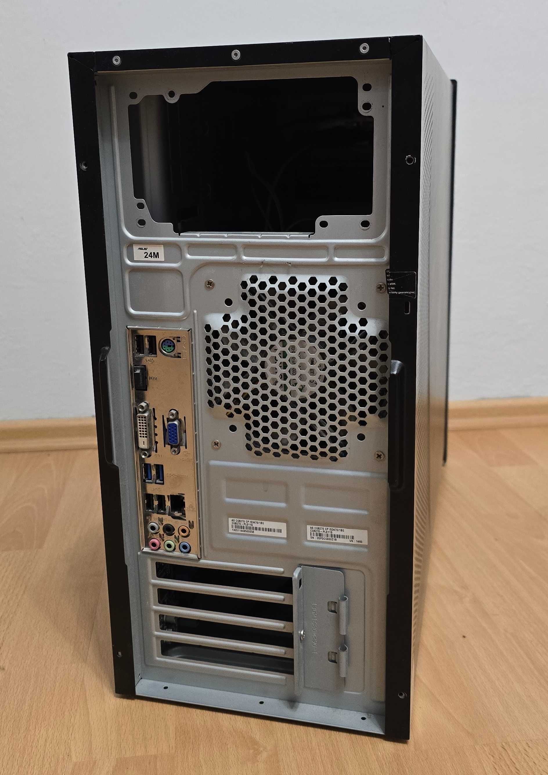 ASUS CG8270 obudowa + płyta główna i procesor Intel i5-3470