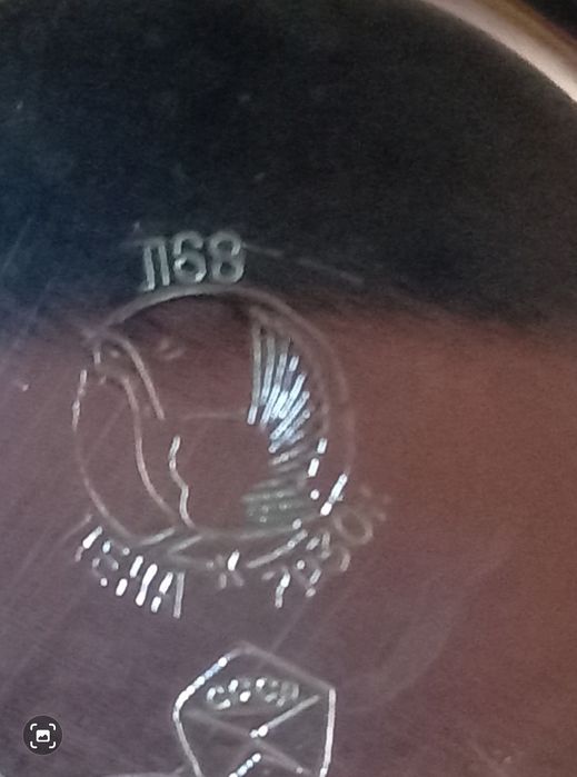 Кофейник, чайник, заварник СССР Кольчугино латунь