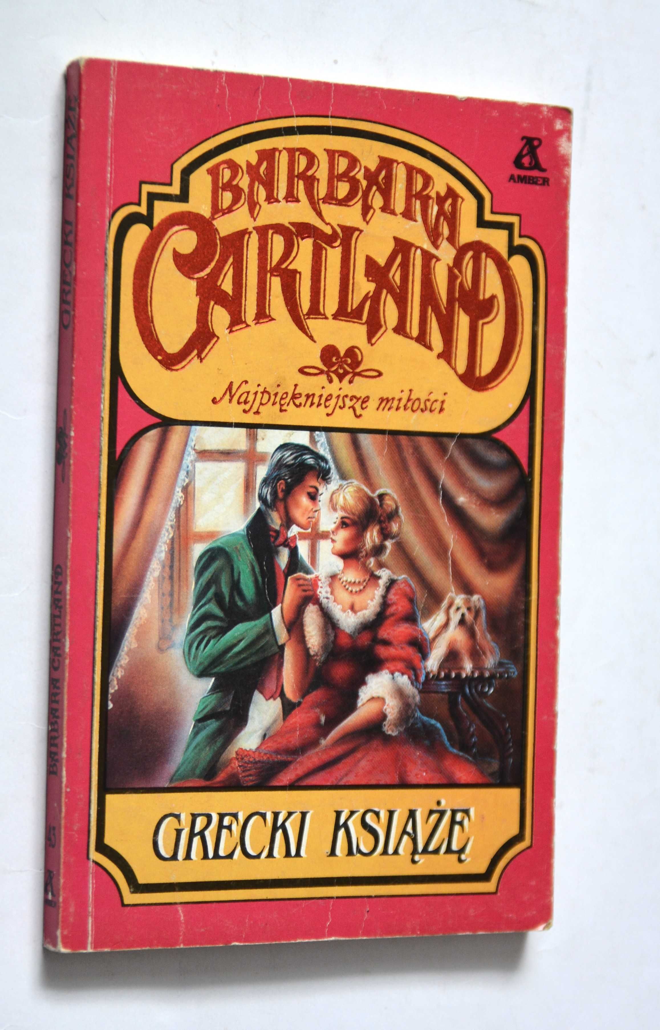 Grecki książę Barbara Cartland