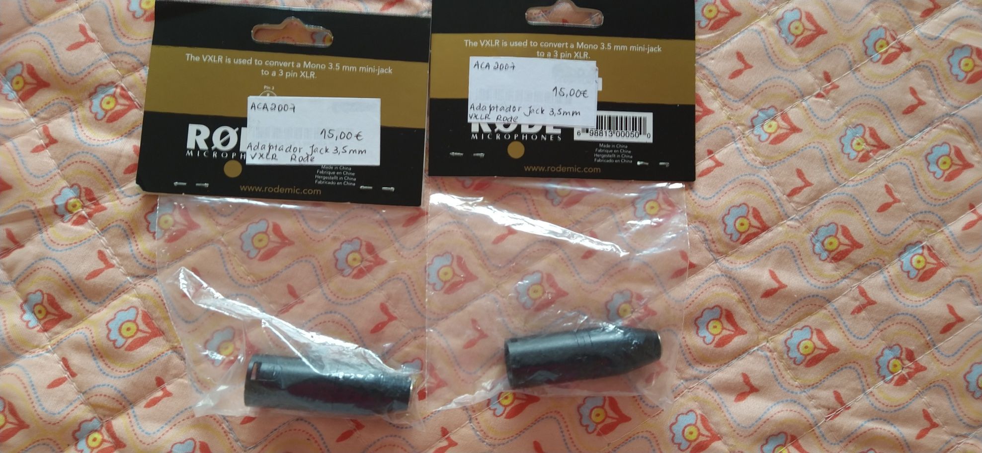 Adaptador Jack 3,5 mm vxlr Rode