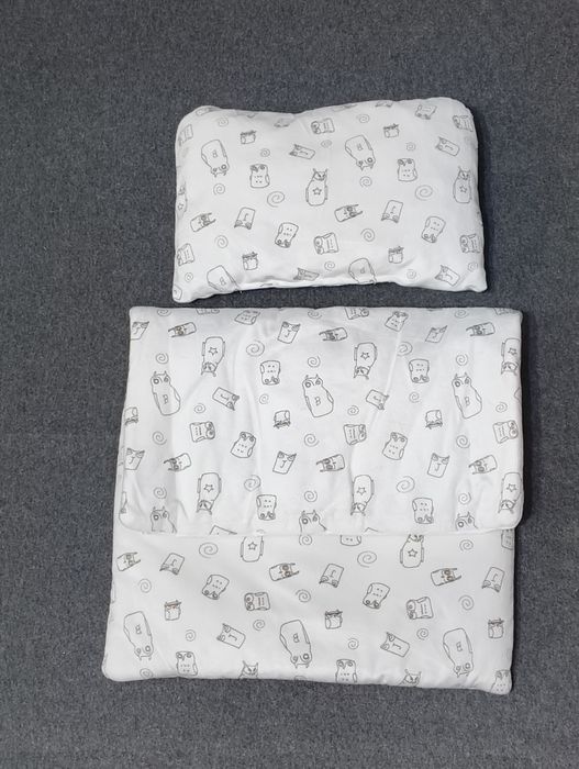 Дитячий комплект конверт+подушка в коляску, в ліжечко