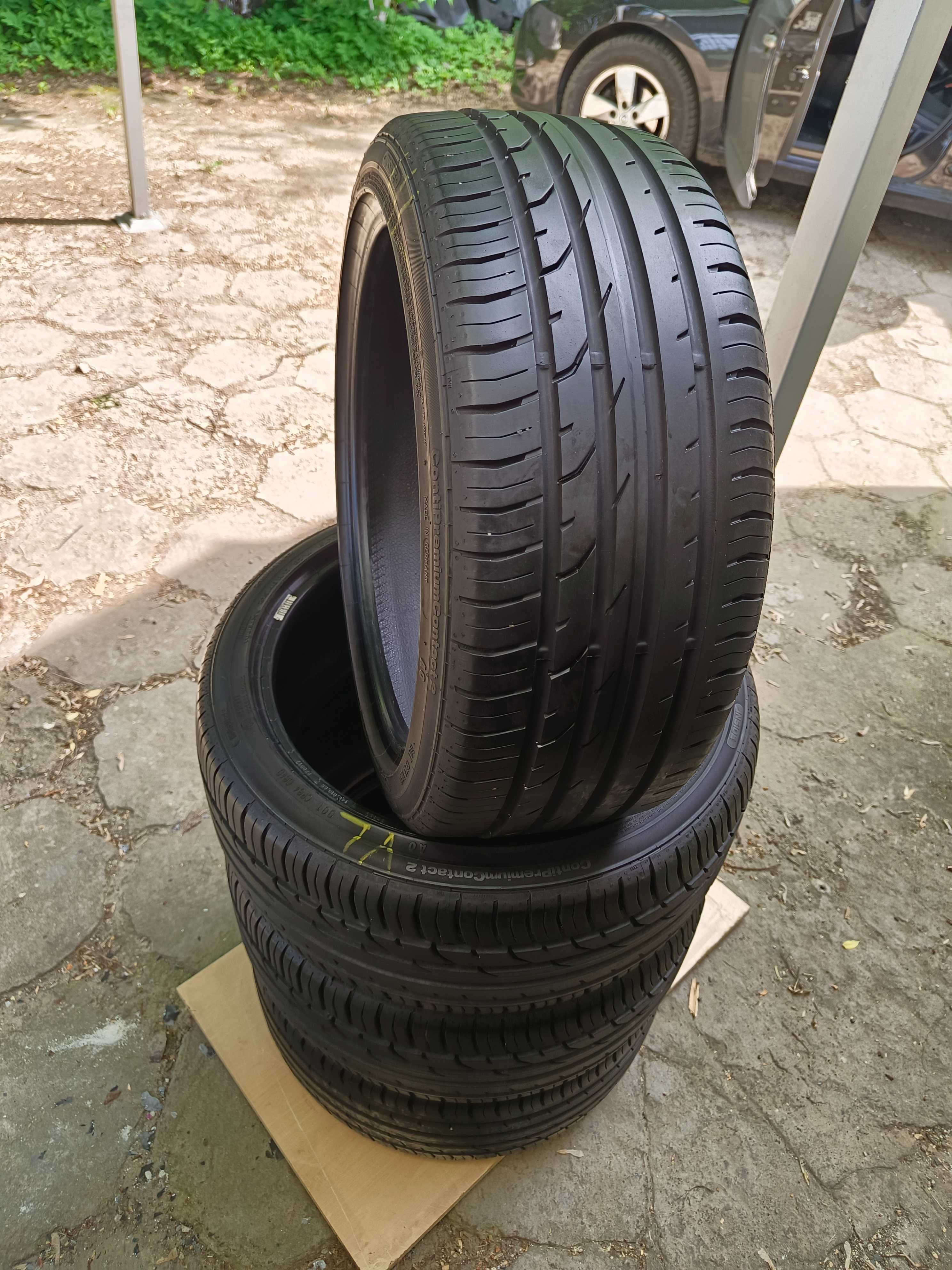 7,2mm Continental 215/40 R17, cena za 4szt.