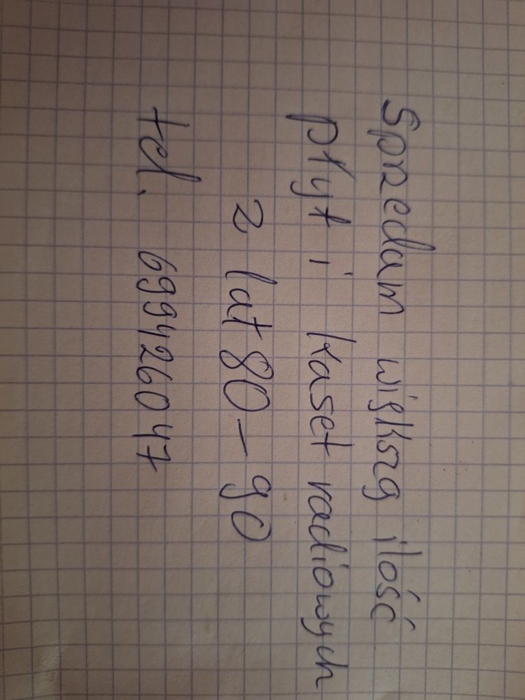Sprzedam płyty z lat 80-90