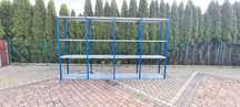 Regały magazynowe z demontażu używane 60gł x105x250cm wys. do 200kg/1P