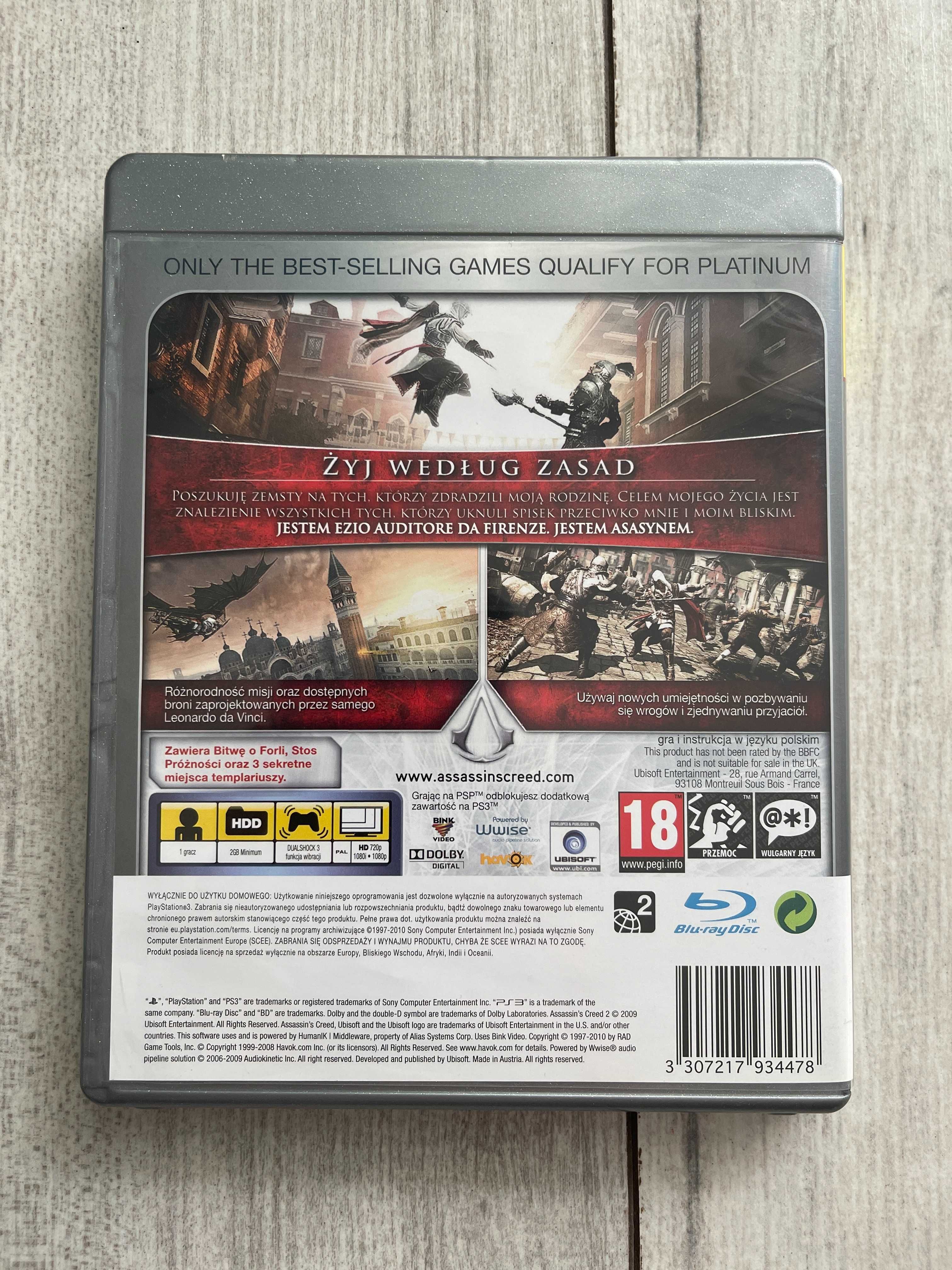 Assassin's Creed II Playstation 3 PS3