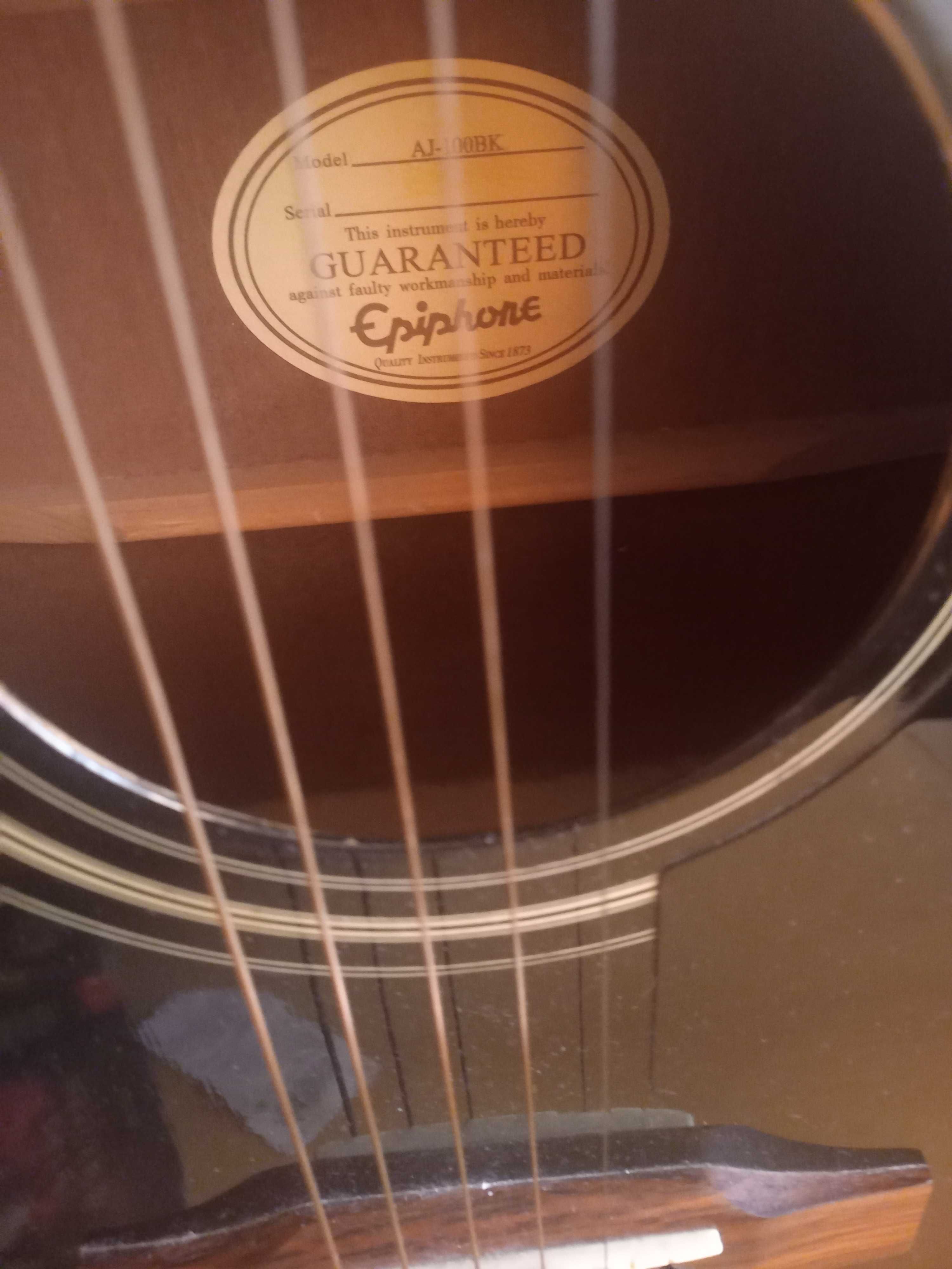 Gitara Epiphome model AJ-100BK