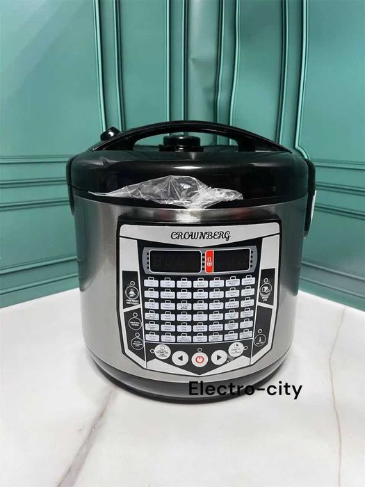 НЕМЕЦКАЯ Професиональная Мощная Мультиварка для дома Crownberg CB-5527