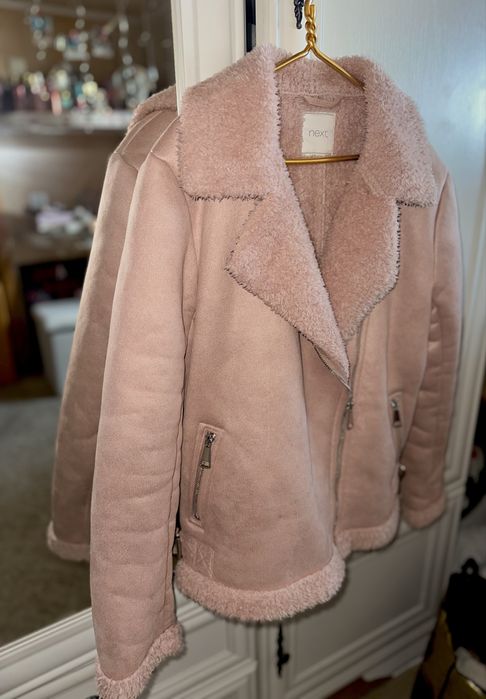 Укорочена дублянка з замши