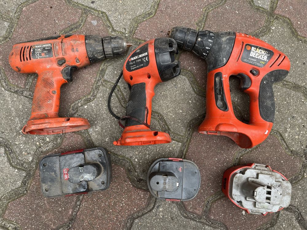 Wiertarka Wkrętarka Latarka Black & Decker