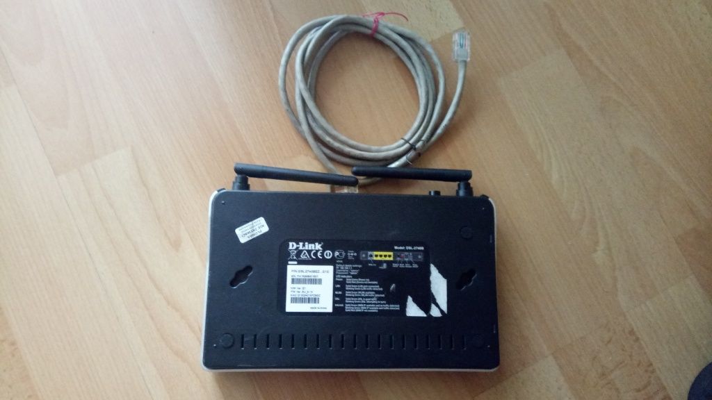 2 Routery/modemy D-Link, Netia Voice Gateway VG-1D1V-SIP,DSL-2740B