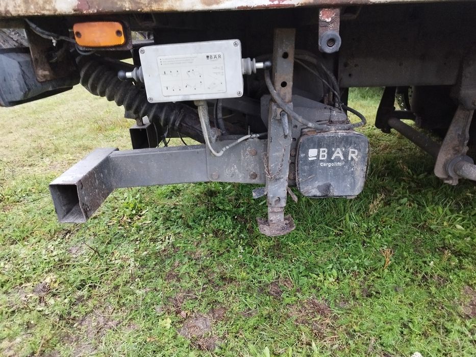 Winda Rampa BAR cargolift 2000kg aluminiowa sprawna