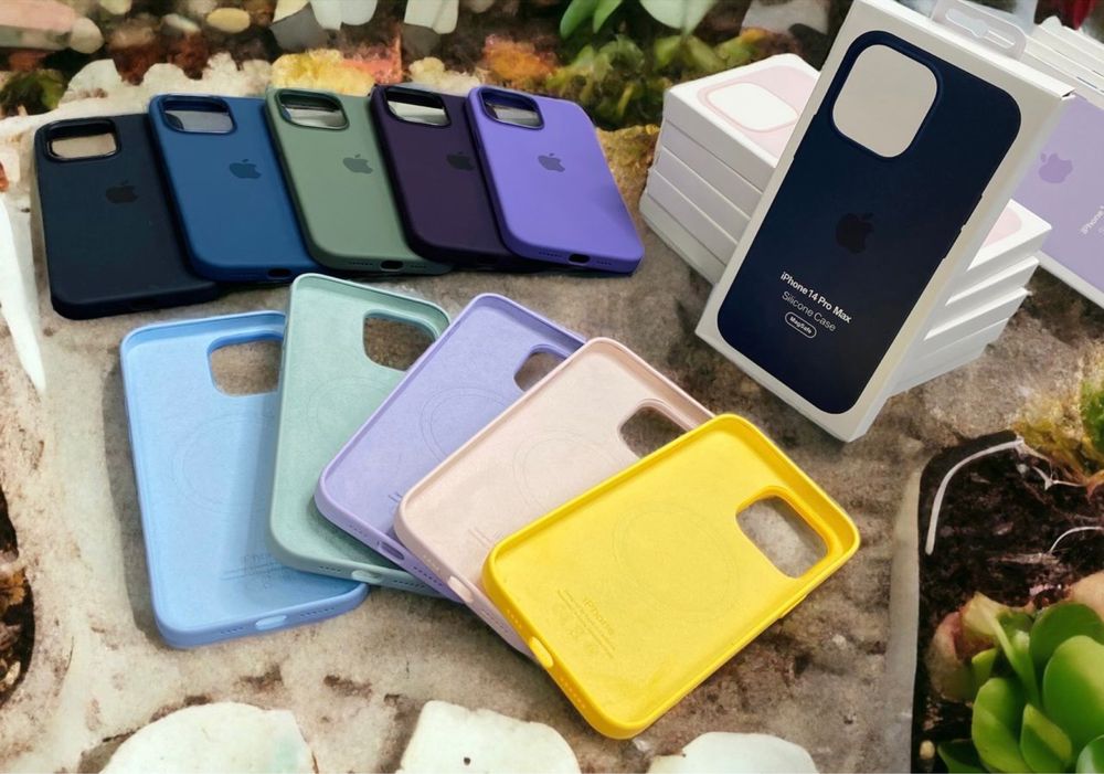 Чехол Чохол Silico MagSafe силікон iPhone 14 Pro Max Анімація про макс