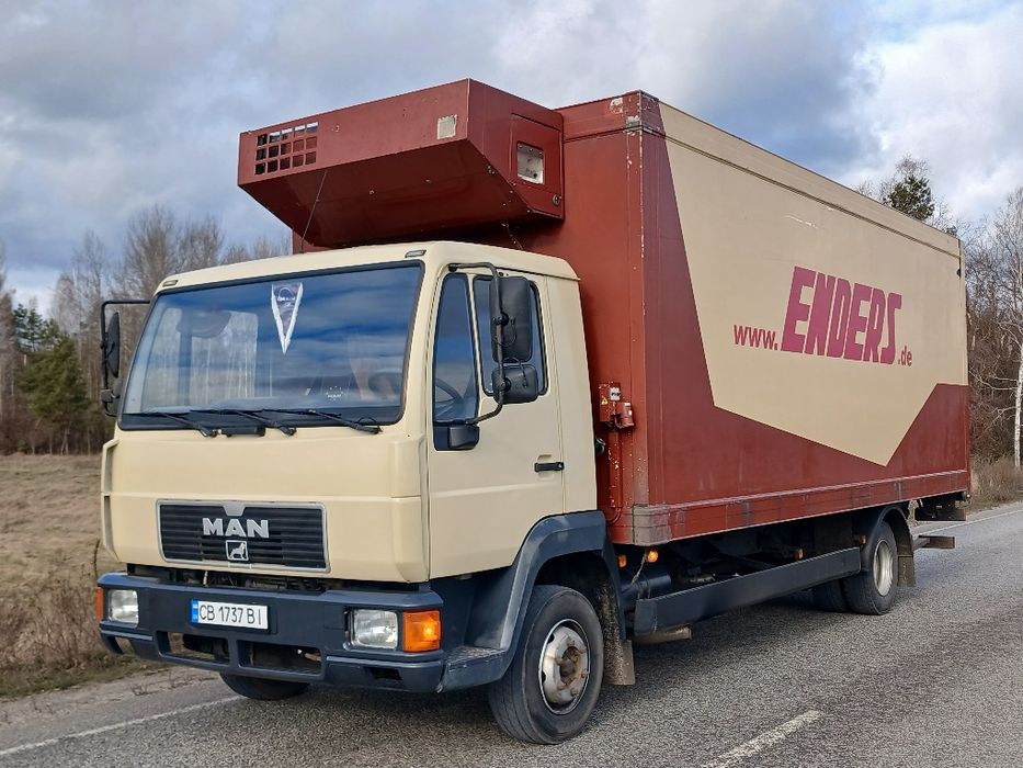 Man 10.163 рефрижератор